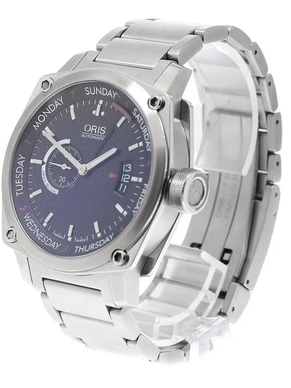 ORIS BC4 Pointer Day 7617 black Dial Automatic Men's Watch_970932